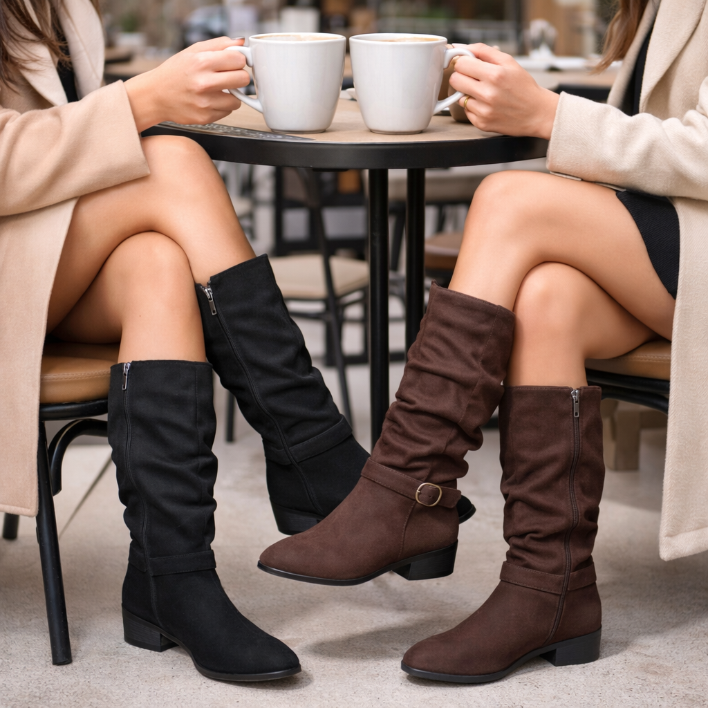 Botte Haute Ceinturée Arvella